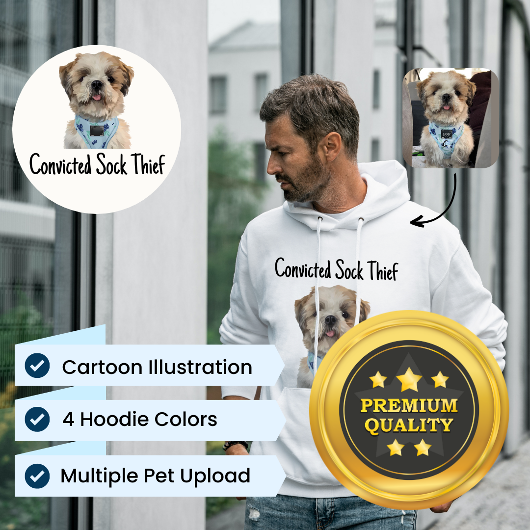 Cartoon Illustration Hoodie