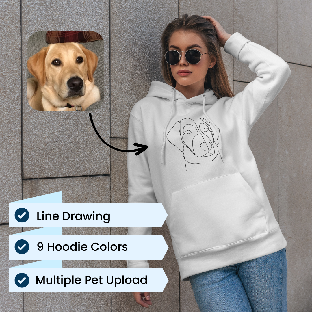 Line Drawing Hoodie