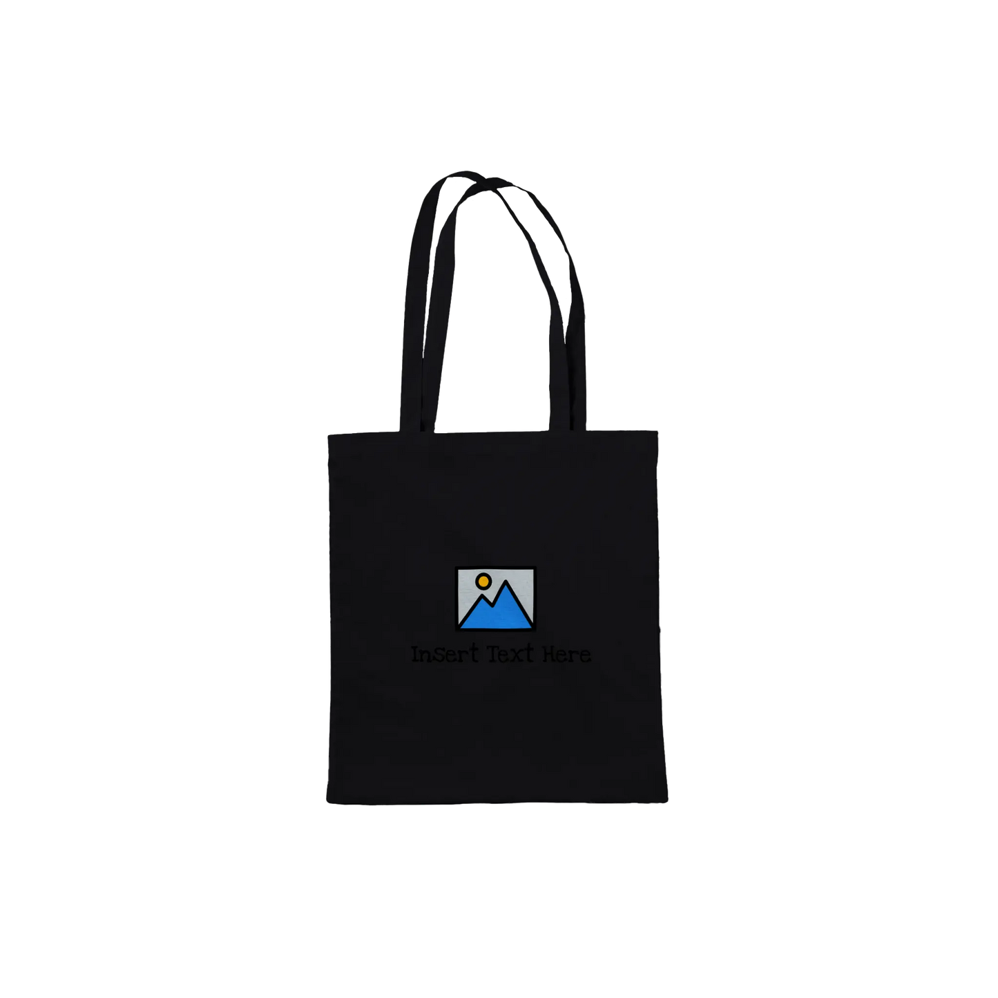 Tote Bag - tote bag Black / Classic / One-Sided by kraftypawz