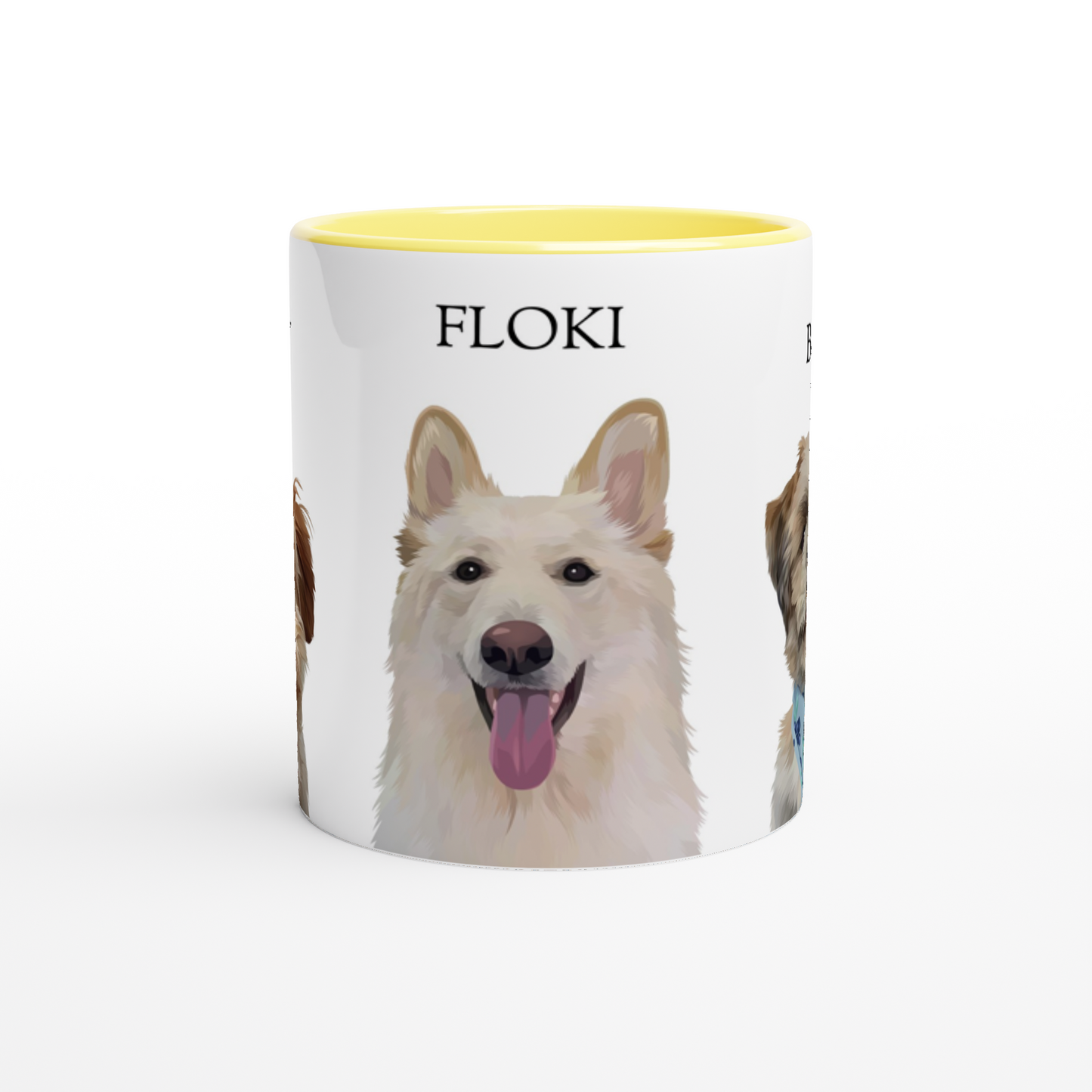 Cartoon Illustration Ceramic Mug